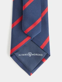 Alvaro Moreno Corbatas|Corbatas|CORBATA JACQUARD MF Rojo