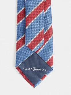 Alvaro Moreno Corbatas|Corbatas|CORBATA JACQUARD MF Rojo