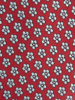 Alvaro Moreno Corbatas|Corbatas|CORBATA JACQUARD MF Rojo