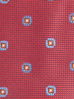 Alvaro Moreno Corbatas|Corbatas|CORBATA JACQUARD MF Rojo