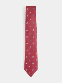 Alvaro Moreno Corbatas|Corbatas|CORBATA JACQUARD MF Rojo