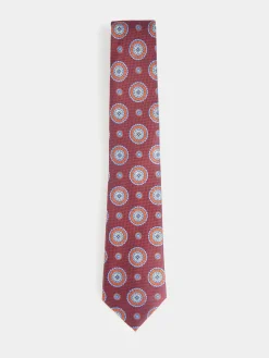 Alvaro Moreno Corbatas|Corbatas|CORBATA JACQUARD MF Rojo