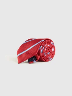Alvaro Moreno Corbatas|Corbatas|CORBATA JACQUARD MF Rojo