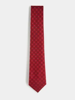 Alvaro Moreno Corbatas|Corbatas|CORBATA JACQUARD MF Rojo