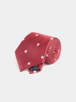 Alvaro Moreno Corbatas|Corbatas|CORBATA JACQUARD MF Rojo