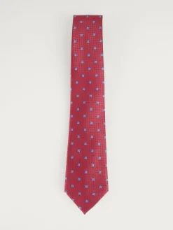 Alvaro Moreno Corbatas|Corbatas|CORBATA JACQUARD MF Rojo