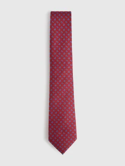 Alvaro Moreno Corbatas|Corbatas|CORBATA JACQUARD MF Rojo