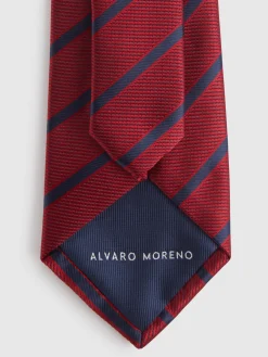 Alvaro Moreno Corbatas|Corbatas|CORBATA JACQUARD MF Rojo
