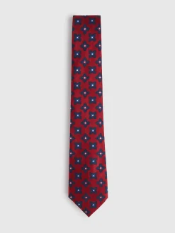 Alvaro Moreno Corbatas|Corbatas|CORBATA JACQUARD MF Rojo