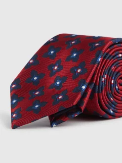 Alvaro Moreno Corbatas|Corbatas|CORBATA JACQUARD MF Rojo