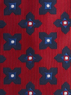 Alvaro Moreno Corbatas|Corbatas|CORBATA JACQUARD MF Rojo