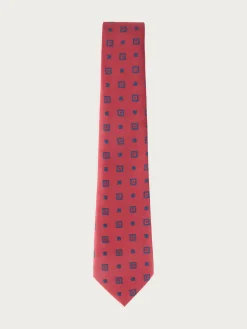 Alvaro Moreno Corbatas|Corbatas|CORBATA JACQUARD MF Rojo