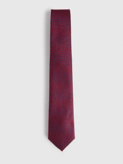 Alvaro Moreno Corbatas|Corbatas|CORBATA JACQUARD MF Rojo