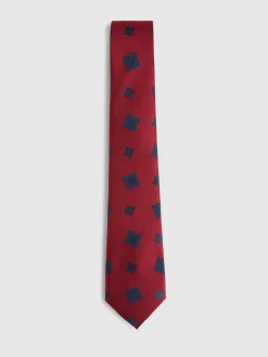 Alvaro Moreno Corbatas|Corbatas|CORBATA JACQUARD MF Rojo