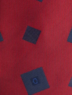 Alvaro Moreno Corbatas|Corbatas|CORBATA JACQUARD MF Rojo