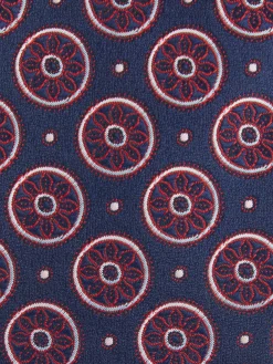 Alvaro Moreno Corbatas|Corbatas|CORBATA JACQUARD MF Rojo
