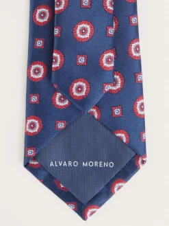 Alvaro Moreno Corbatas|Corbatas|CORBATA JACQUARD MF Rojo