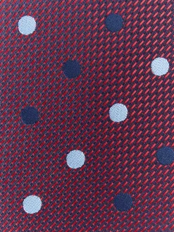 Alvaro Moreno Corbatas|Corbatas|CORBATA JACQUARD MF Rojo
