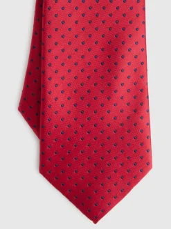 Alvaro Moreno Corbatas|Corbatas|CORBATA JACQUARD MF Rojo