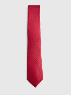 Alvaro Moreno Corbatas|Corbatas|CORBATA JACQUARD MF Rojo