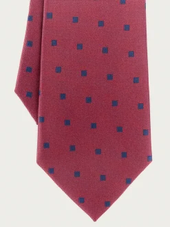 Alvaro Moreno Corbatas|Corbatas|CORBATA JACQUARD MF Rojo