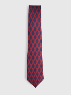 Alvaro Moreno Corbatas|Corbatas|CORBATA JACQUARD MF Rojo