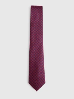 Alvaro Moreno Corbatas|Corbatas|CORBATA JACQUARD MF Rojo