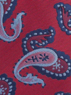 Alvaro Moreno Corbatas|Corbatas|CORBATA JACQUARD MF Rojo
