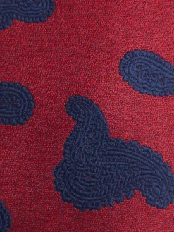Alvaro Moreno Corbatas|Corbatas|CORBATA JACQUARD MF Rojo