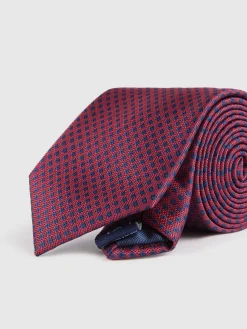 Alvaro Moreno Corbatas|Corbatas|CORBATA JACQUARD MF Rojo