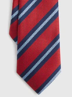 Alvaro Moreno Corbatas|Corbatas|CORBATA JACQUARD MF Rojo
