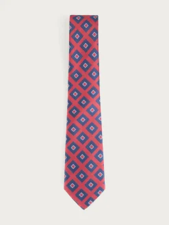 Alvaro Moreno Corbatas|Corbatas|CORBATA JACQUARD MF Rojo