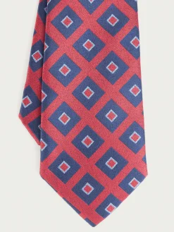 Alvaro Moreno Corbatas|Corbatas|CORBATA JACQUARD MF Rojo