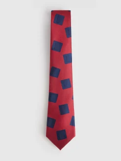 Alvaro Moreno Corbatas|Corbatas|CORBATA JACQUARD MF Rojo