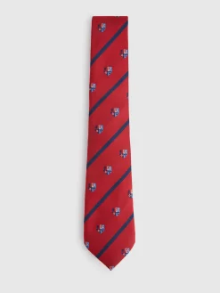 Alvaro Moreno Corbatas|Corbatas|CORBATA JACQUARD MF Rojo