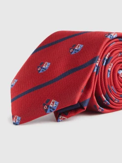 Alvaro Moreno Corbatas|Corbatas|CORBATA JACQUARD MF Rojo