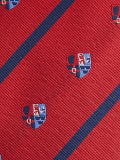 Alvaro Moreno Corbatas|Corbatas|CORBATA JACQUARD MF Rojo