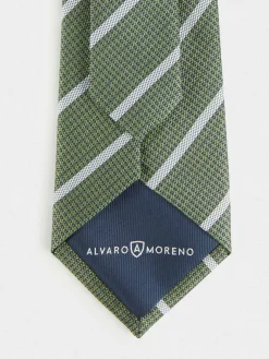 Alvaro Moreno Corbatas|Corbatas|CORBATA JACQUARD MF Verde