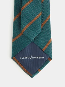 Alvaro Moreno Corbatas|Corbatas|CORBATA JACQUARD MF Verde