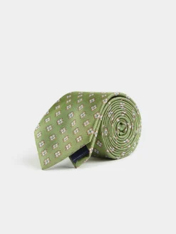 Alvaro Moreno Corbatas|Corbatas|CORBATA JACQUARD MF Verde