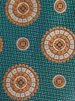 Alvaro Moreno Corbatas|Corbatas|CORBATA JACQUARD MF Verde
