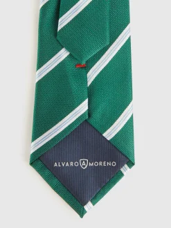 Alvaro Moreno Corbatas|Corbatas|CORBATA JACQUARD MF Verde