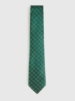 Alvaro Moreno Corbatas|Corbatas|CORBATA JACQUARD MF Verde