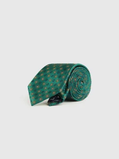 Alvaro Moreno Corbatas|Corbatas|CORBATA JACQUARD MF Verde