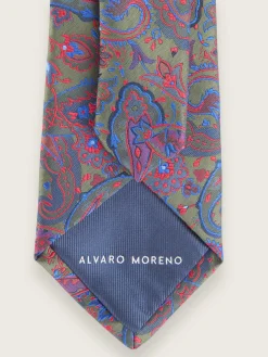 Alvaro Moreno Corbatas|Corbatas|CORBATA JACQUARD MF Verde