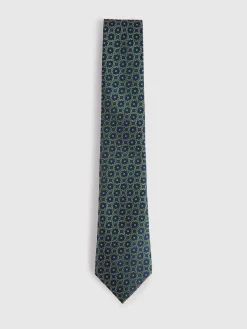 Alvaro Moreno Corbatas|Corbatas|CORBATA JACQUARD MF Verde