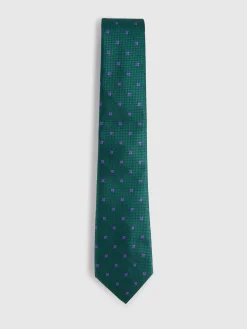 Alvaro Moreno Corbatas|Corbatas|CORBATA JACQUARD MF Verde