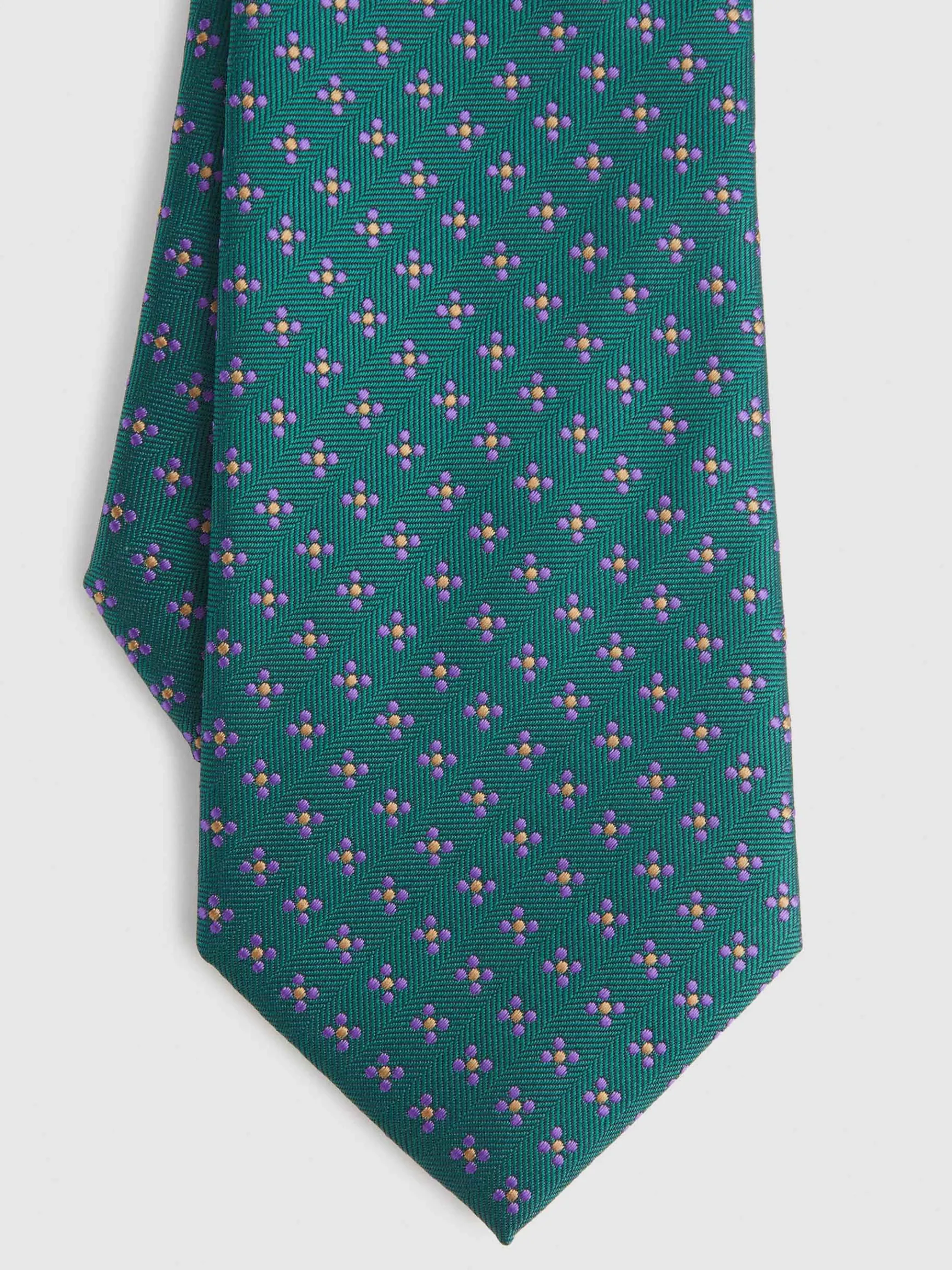 Alvaro Moreno Corbatas|Corbatas|CORBATA JACQUARD MF Verde