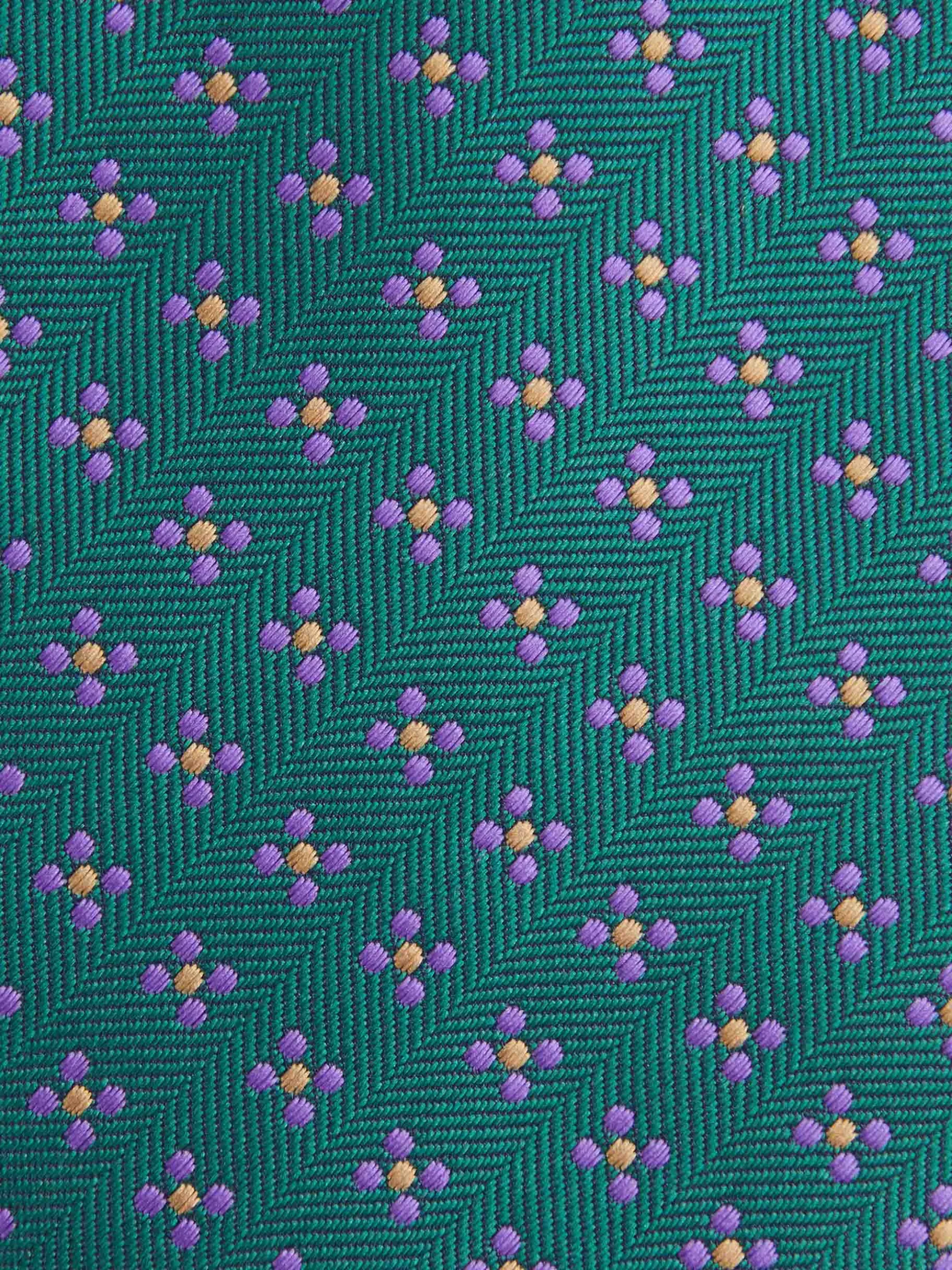 Alvaro Moreno Corbatas|Corbatas|CORBATA JACQUARD MF Verde