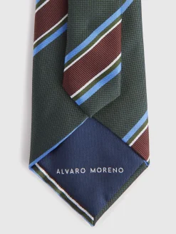 Alvaro Moreno Corbatas|Corbatas|CORBATA JACQUARD MF Verde